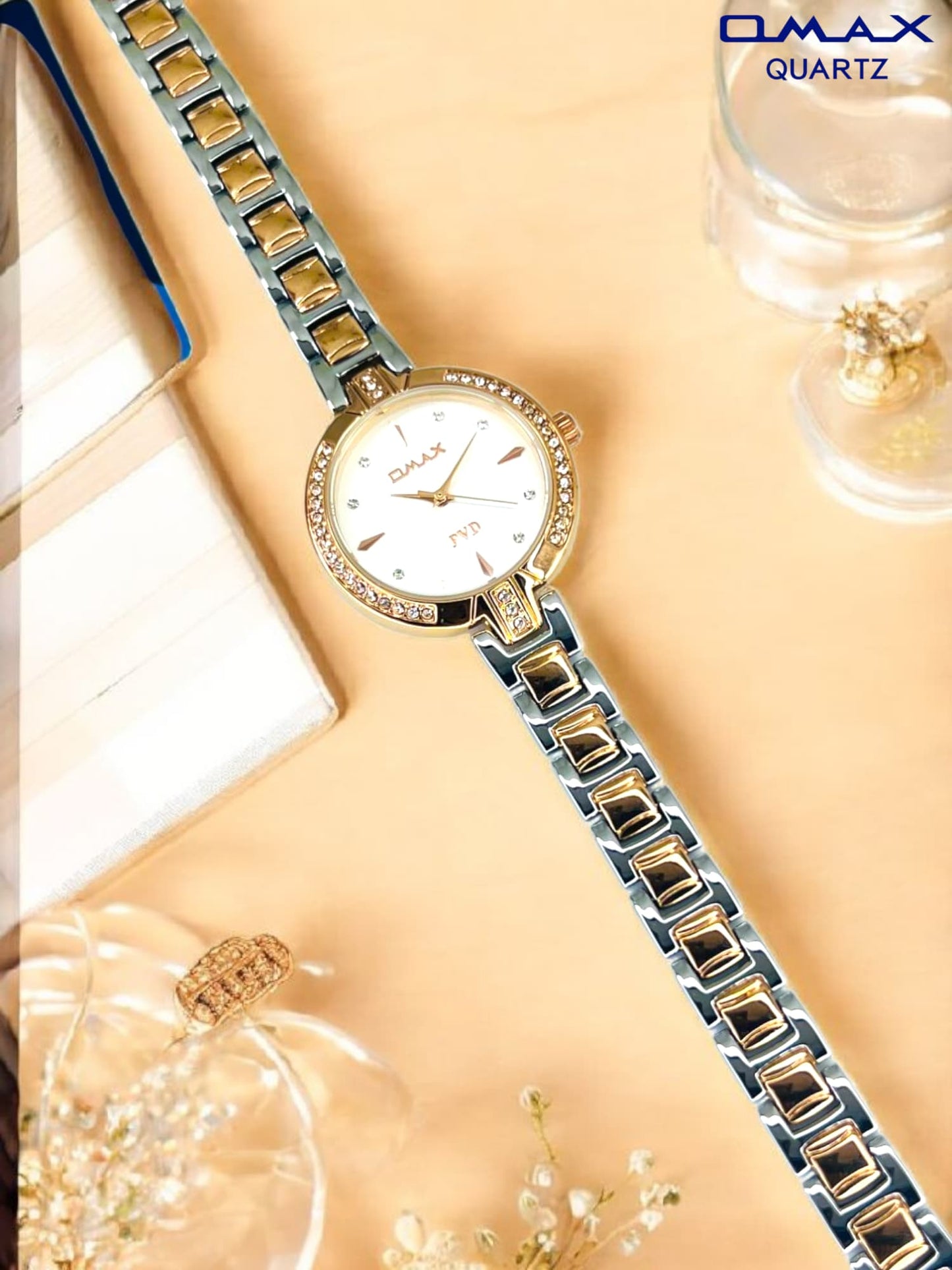 OMAX Premium Ladies Quartz Watch –– Premium PVD Edition