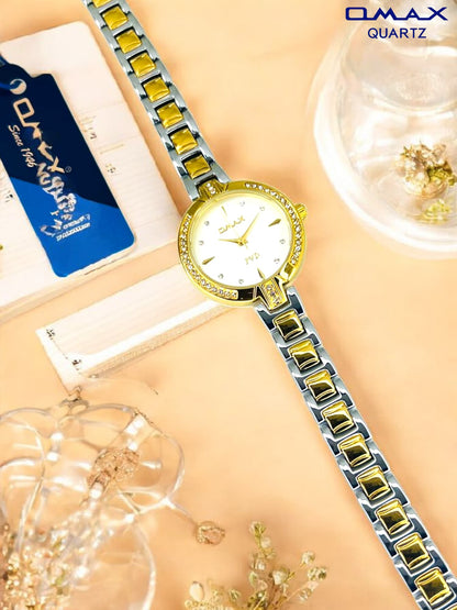 OMAX Premium Ladies Quartz Watch –– Premium PVD Edition