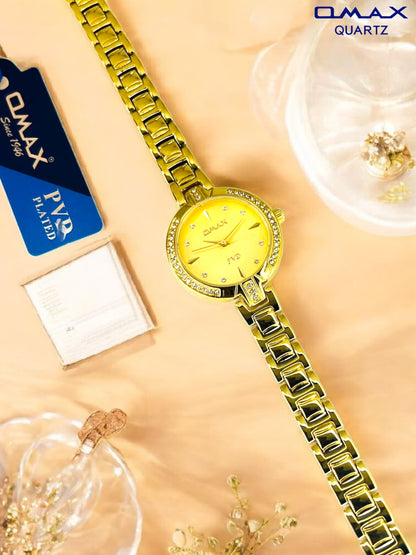 OMAX Premium Ladies Quartz Watch –– Premium PVD Edition