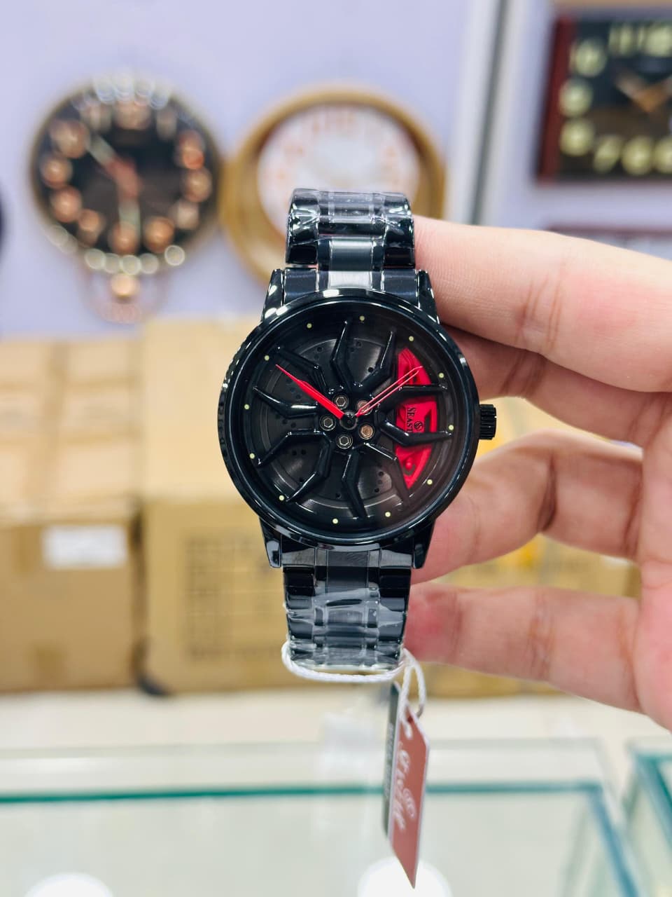 Seastar Rim Dial Sport Watch – Premium Alloy Strap Edition