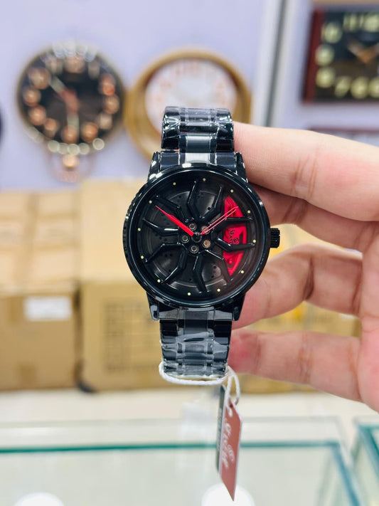 Seastar Rim Dial Sport Watch – Premium Alloy Strap Edition