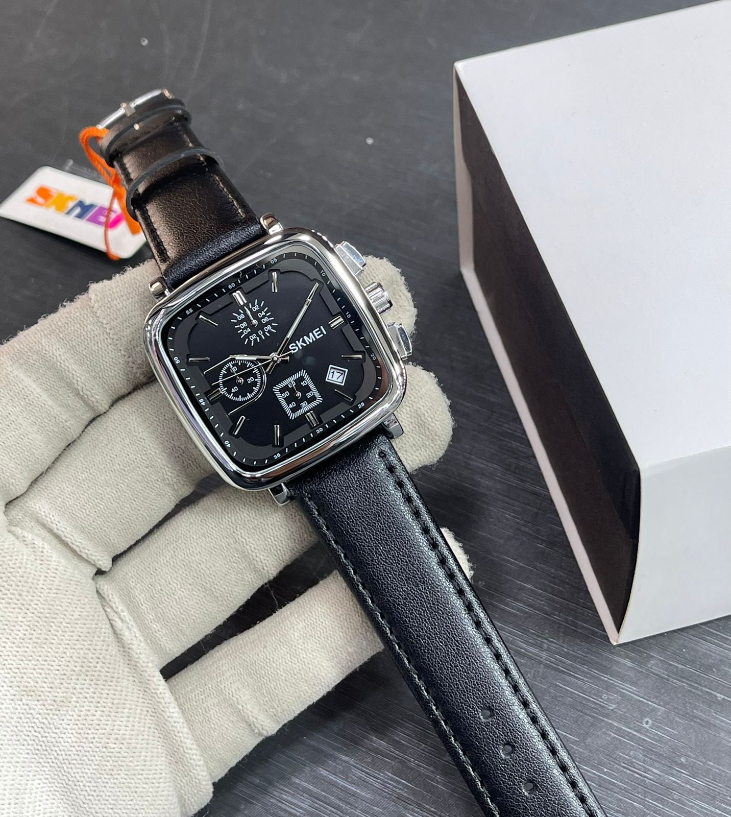 SKMEI 2182 – Stylish Square Dial Premium Watch